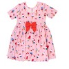 RuffleButts Baby Girls Knit Short Sleeve Twirl Dress - 2 of 4