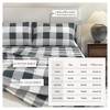 100% Cotton Printed Flannel Sheet Set - Great Bay Home - 3 of 4