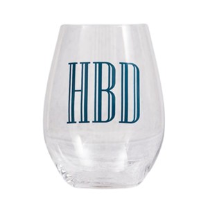 Classy HBD Wine Glass 18 oz - 1 of 3