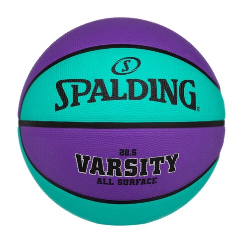 Spalding Street Phantom Black and Neon Orange Outdoor Basketball 29.5