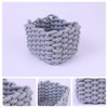 Unique Bargains Handcrafted Odorless Cotton Rope Chic Decorative Storage Basket - 2 of 4