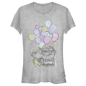 Juniors Womens Up Carl And Ellie Love T-Shirt - 1 of 4