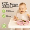 3-Pack Prep Suction Plates for Baby, 100% Silicone Toddler Plates, BPA-Free Divided Baby Plates with Suction - 2 of 4