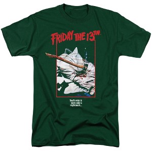 Friday The 13th Axe Poster Adult T-Shirt - 1 of 4