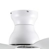 YUHAO 48 in. Indoor Modern Contemporary Plywood Blades Reversible DC Motor Low Profile Ceiling Fan with Light and Remote Control - 4 of 4