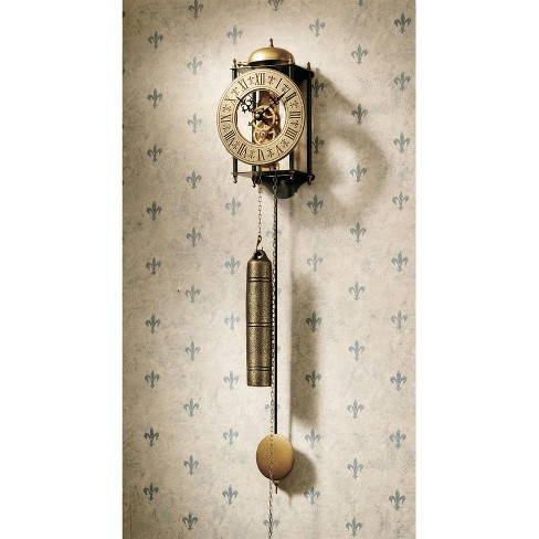 Design Toscano The Templeton Regulator Wall Clock : Target