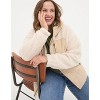 FatFace Women's Plus Size Honey Fleece Quilted Jacket - 3 of 4