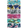 Wrapables Boho Vintage Floral Elastic Headbands for Sports, Yoga, Workouts, Facials (Set of 6), (Knotted) Vintage - 3 of 4