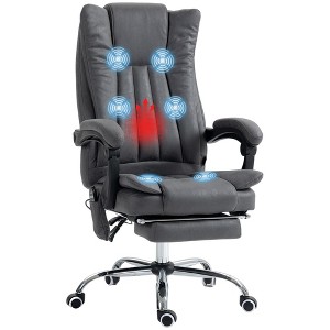 Aghana Digitals Executive Massage Desk Chair with 6 Vibration Points, Heat, 135° Recline, - 1 of 4