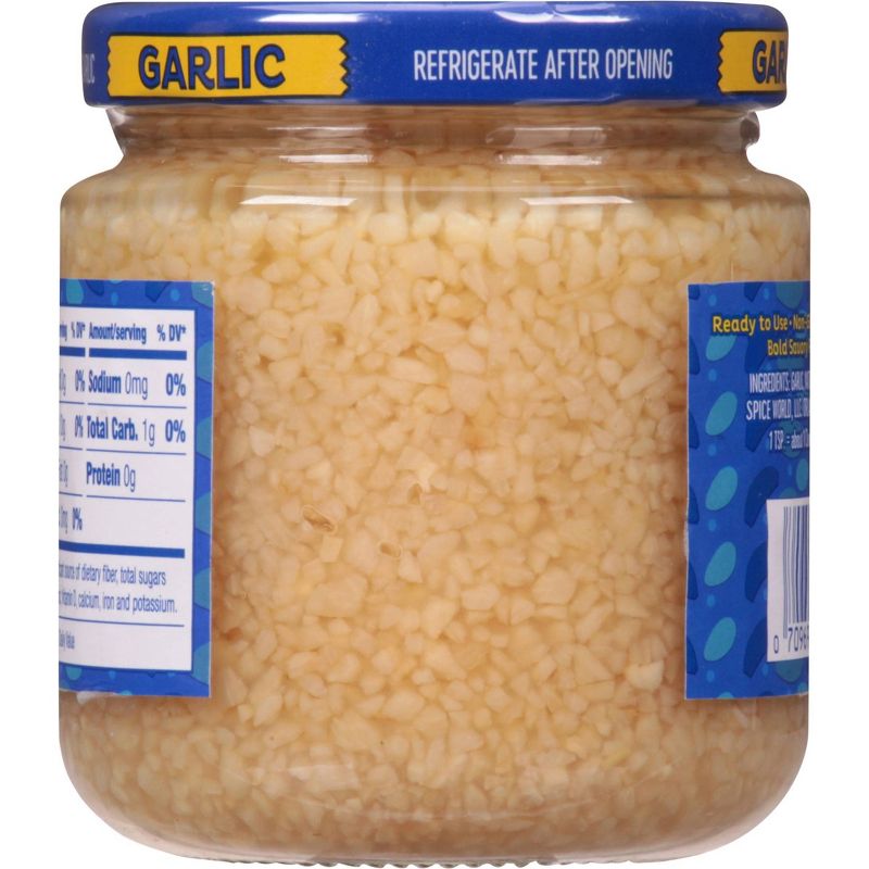 Spice World Minced Garlic - 8oz, 4 of 9