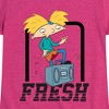 Girls' - Hey Arnold! - Fresh Arnold Fitted Short Sleeve Graphic T-Shirt - 2 of 4