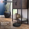 Best Choice Products Storage Bookshelf for Living Room, Walkway w/ Enclosed Cabinet, Elevated Design - 3 of 4