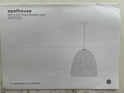 Opalhouse karina deals pendant light