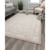 Rugs America Harper Pink Transitional Vintage Area Rug - 2 of 4