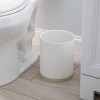 Moda at Home Hudson Resin Bathroom Wastebasket - 2 of 2