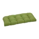 Outdoor Wicker Loveseat Cushion - Forsyth Solid - Pillow Perfect