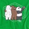 We Bare Bears Selfie Adult T-Shirt - 2 of 4
