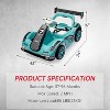 Kids Electric Go-Kart with 7AH Battery, Ride-On Race Car with Remote Control, Safety Belt, Slow Start, LED Headlights & Music - 2 of 4