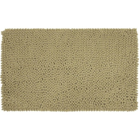 20 X34 Chunky Chenille Memory Foam Bath Rug Taupe Room Essentials Target