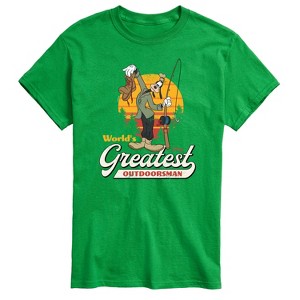 Men's - Disney - World's Greatest Outdoorsman Short Sleeve Graphic T-Shirt - 1 of 4