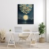 Stupell Industries Lunar Butterfly Hot Air Balloon Surreal Ocean Sky Canvas Wall Art - 2 of 4