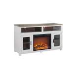 Paramount Electric Fireplace TV Stand for TVs up to 60" Wide - Room & Joy