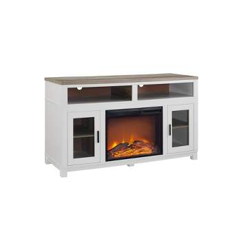 Paramount Electric Fireplace TV Stand for TVs up to 60" Wide - Room & Joy
