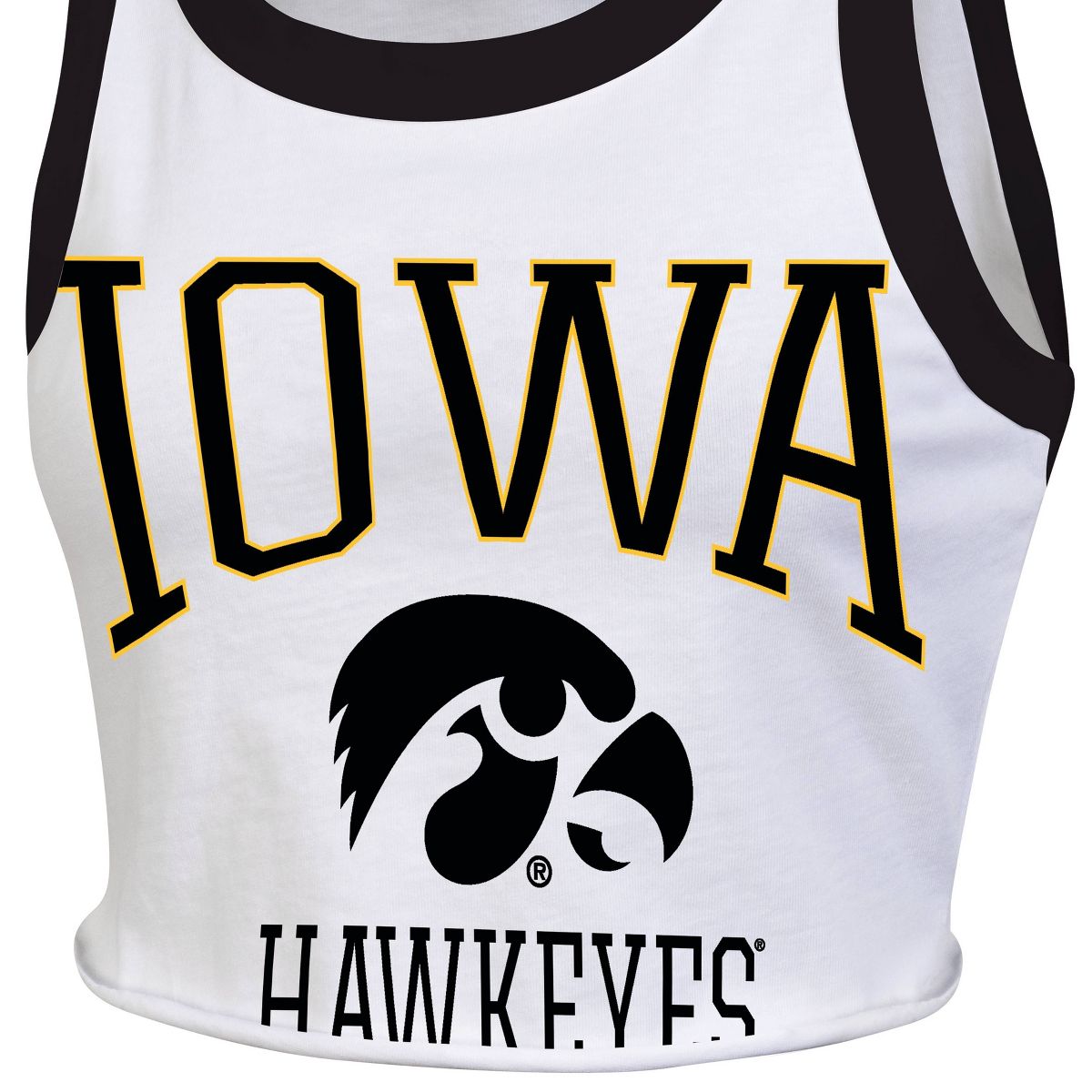 NCAA Iowa Hawkeyes Women's White Tank Top - thumbnail 3