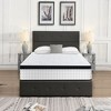 Okak  Modern 12 Inch Thicken Pocket Spring Hybrid Mattress with Memory Foam for Comfy Sleep,Medium Feel Bed Mattresses - 2 of 4