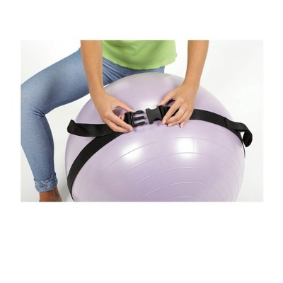 Gymnic Exercise and Therapy Ball Carry Strap - Black