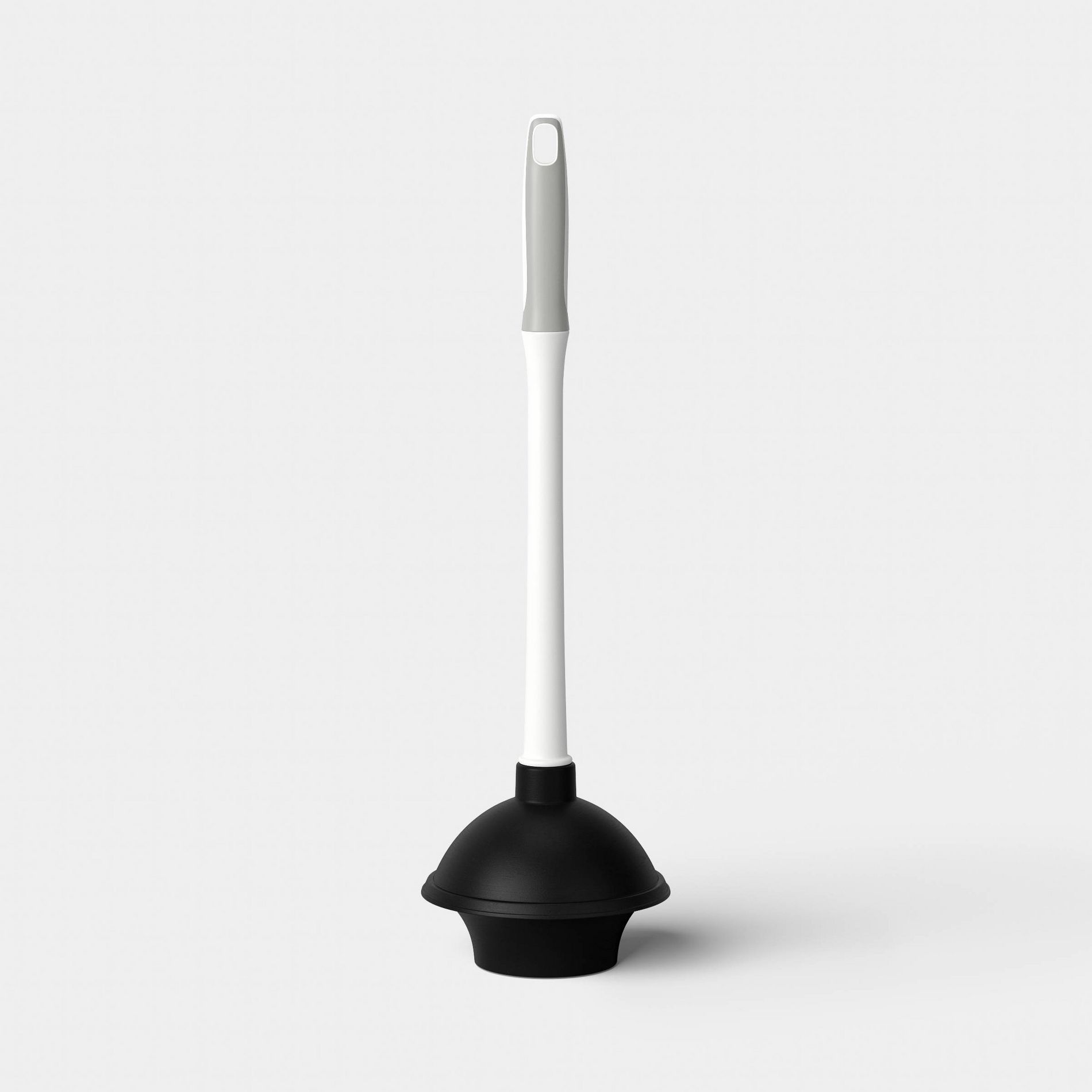 Toilet Plunger - Dealworthy™: White, Cleaning Tool, Household, 18.39" Height