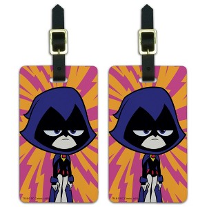 Teen Titans Go! Raven Luggage ID Tags Set of 2 - 1 of 4