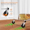 Simple Trending Standard Clothing Garment Rack, Rolling Clothes Organizer with Wheels and Bottom Shelves, Extendable, Chrome - 3 of 4