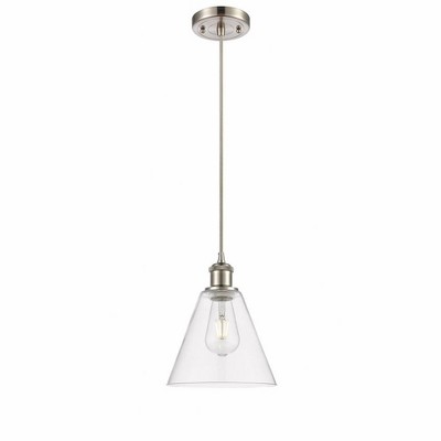 Berkshire - 1 Light Mini Pendant In Industrial Style-11.75 Inches Tall and 8 Inches Wide
