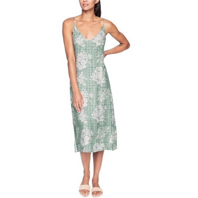 Hurley Womens Tie Back Slip Dress