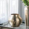 KWPZQEB Aluminum Vase, Elegant Flower Vase for Home, Office Decor, Modern Layered Chisel Vase for Wedding Housewarming Gift - 2 of 4