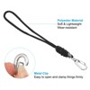 Unique Bargains Polyester Wear-resistant Lightweight ID Card Wrist Lanyard with Hook - 4 of 4