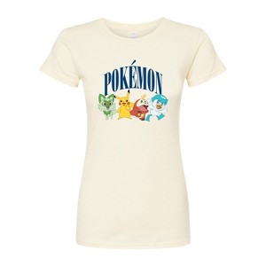 Women's - Pokémon - Scarlet & Violet Collegiate Fitted Graphic T-Shirt - 1 of 3