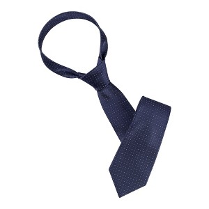 INSPIRE CHIC Men's Self-Tied Classic Width Polka Dot Necktie - 1 of 4