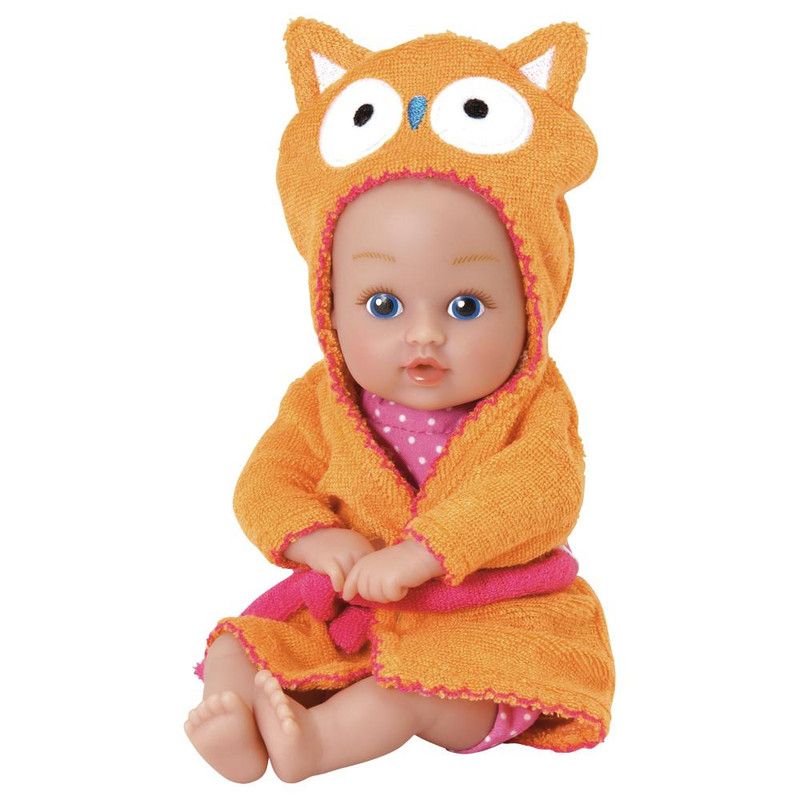 Adora Baby Bath Toy Owl, 8.5 inch Bath Time Baby Tot Doll with QuickDri Body, 1 of 8