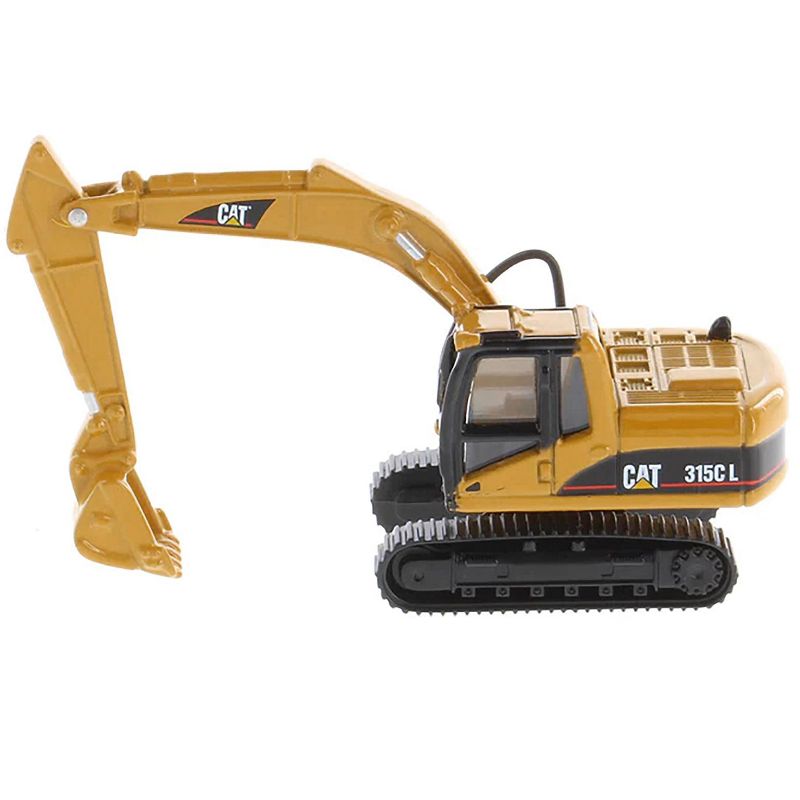 CAT Caterpillar 315C L Hydraulic Excavator Yellow 1/87 (HO) Diecast Model by Diecast Masters, 2 of 6