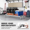 VEVOR Aluminum Dunnage Rack, 48” x 20” Commercial Food Floor Rack, 8” Off the Floor, 1000 lbs Capacity All-Welded Aluminum Storage Rack, Silver - 3 of 4