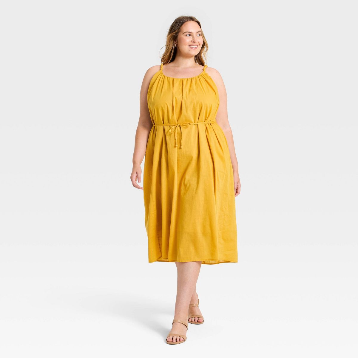 Women's Beaded Tie-Waist Maxi Dress - A New Day™ - thumbnail 10