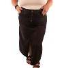 Women's Ruby Maxi Denim Skirt - Mikarose - 4 of 4