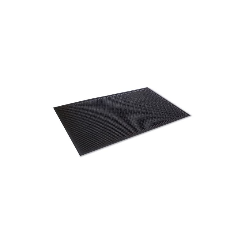 Crown Crown-Tred Indoor/Outdoor Scraper Mat, Rubber, 35.5 x 59.5, Black, 1 of 3