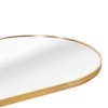 Whisen 63x20 Inch Pill-Shaped Full-Length Mirror, Shatterproof Design - 3 of 4