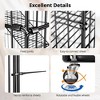 GOTGELIF Stylish 6-Tier 77" Cat Cage Playpen with Hammock & Pet Bed For Furry Friend - 2 of 4
