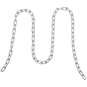 VEVOR Proof Coil Chain, 1/4"x100', 1540 lbs Safe Working Load, Zinc Plated Proof Tested Coil Chain with Two Quick Links,Galvanized Carbon Steel,Silver - 1 of 4