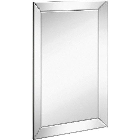 Hamilton Hills 20" x 30" Rectangular Mirror with Polished Silver Frame - image 1 of 4