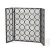 NicBex Lattice Fireplace Screen Fireplace Cover Large Double Panel with Hinged Doors for Living Room - 3 of 4